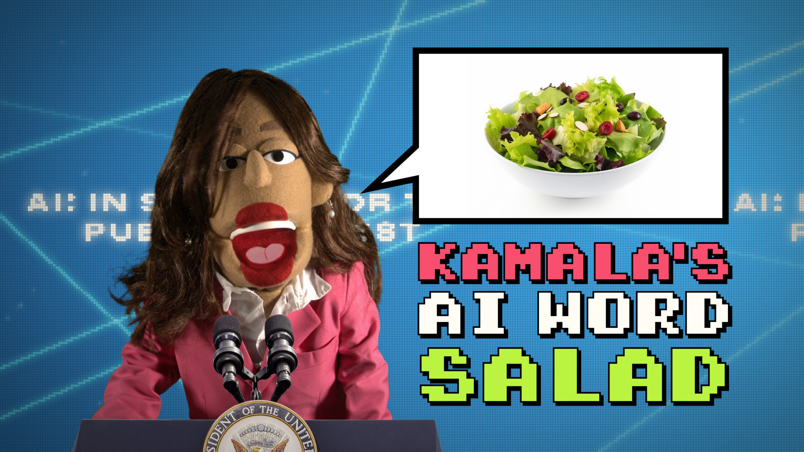 Kamala Harris' AI Word Salad