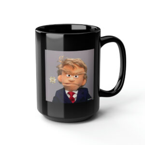 Trump Mugshot Black Mug (11oz/15oz)