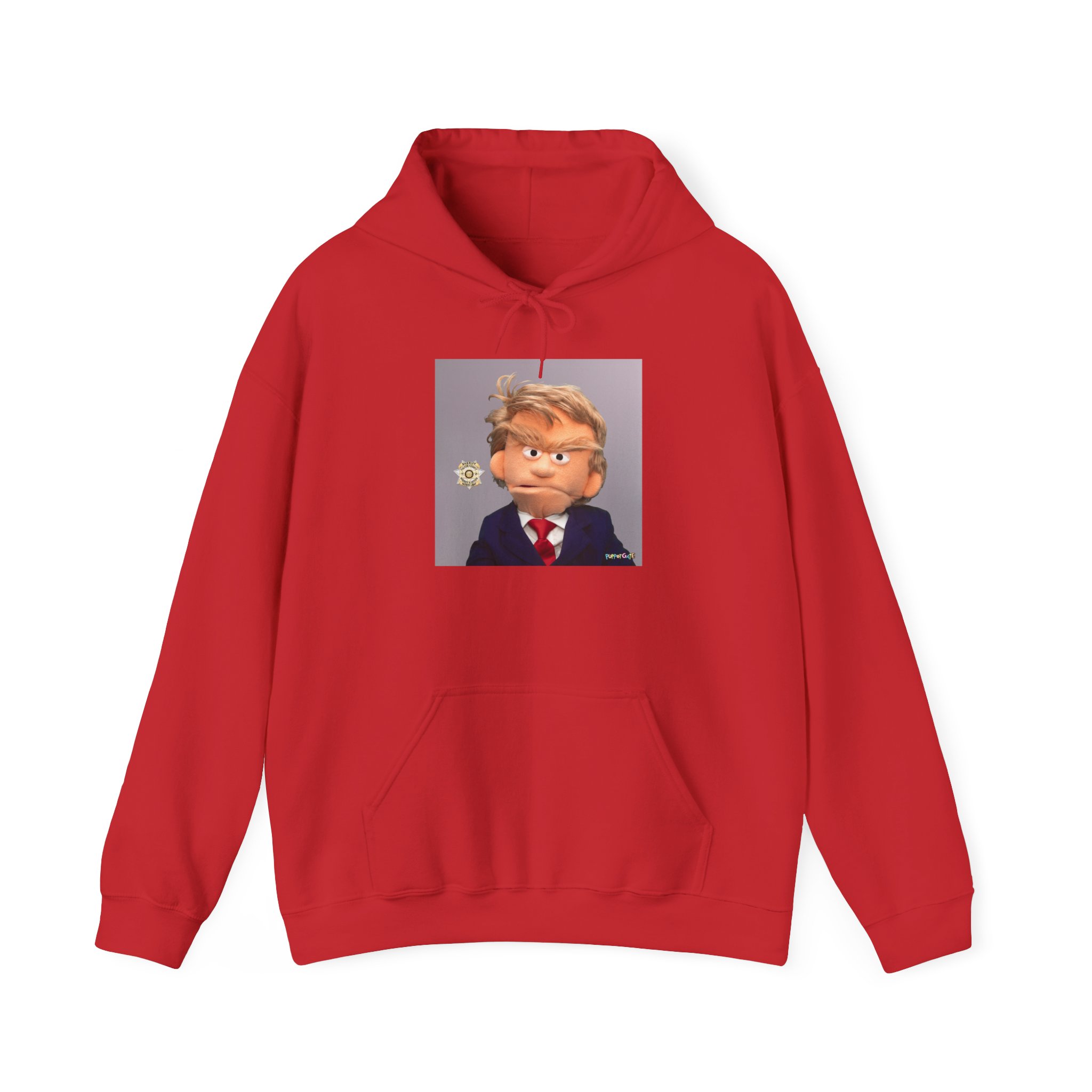 Puppet Trump Mugshot Hoodie - Image 5