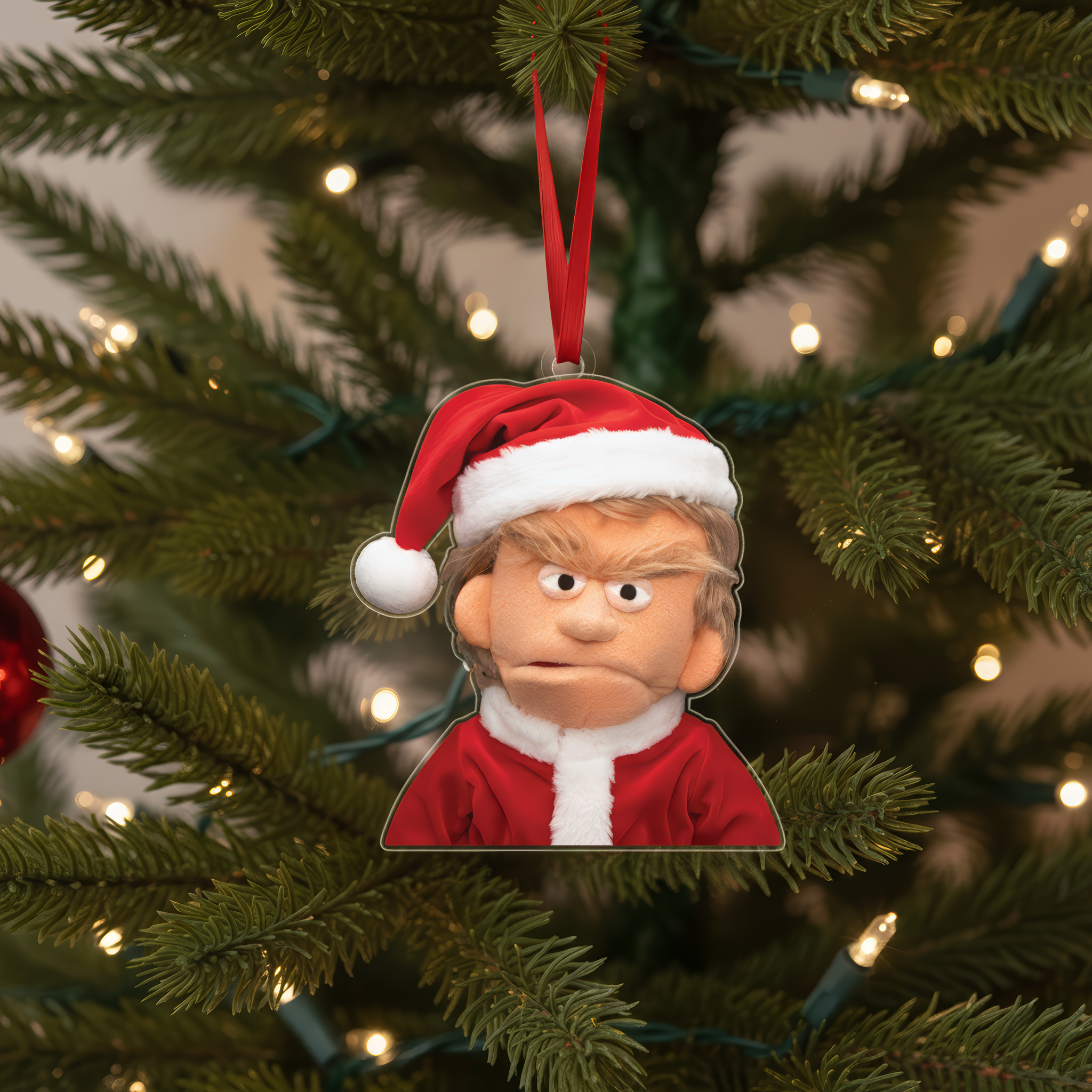 Trump Santa - Acrylic Ornament