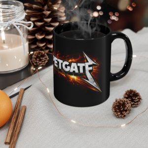 Puppetgate Metal Band Black Mug (11oz/15oz)