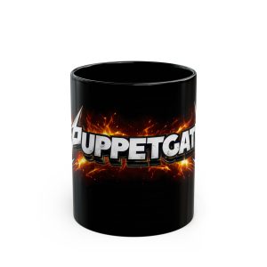 Puppetgate Metal Band Black Mug (11oz/15oz)